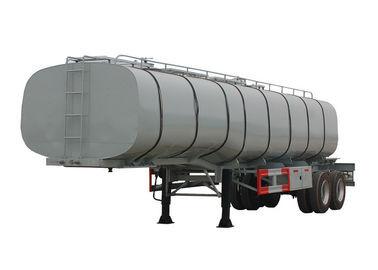 China 2 axle 25cbm - 38cbm Asphalt Storage Tank Bitumen Transport Semi Trailer Asphalt Tanker Trailer supplier